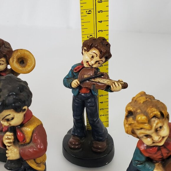 Boys Band Vintage Figurines Numbered but not signed Lot of 4 - Picture 10 of 15